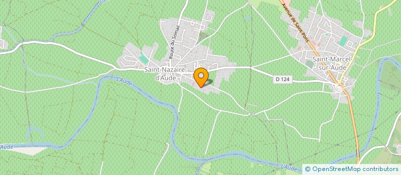 localisation de l'entreprise VB ASSURANCES  SAINT-NAZAIRE-D'AUDE