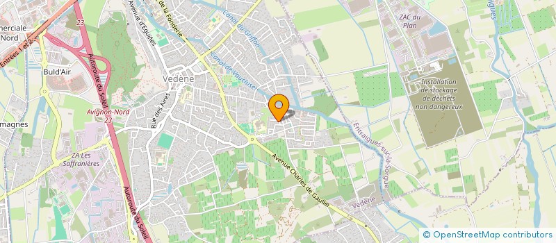 localisation de l'entreprise VB AZUR TAXI  VEDENE