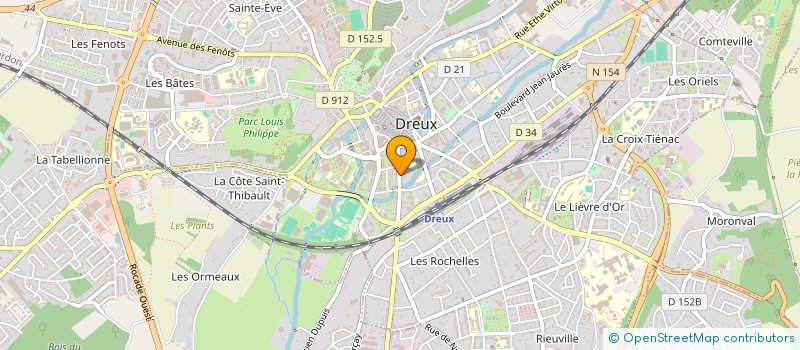 localisation de l'entreprise VB BATIMENT  DREUX