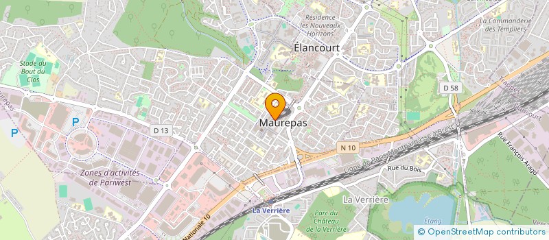 localisation de l'entreprise VB CHOCOLATERIE  MAUREPAS