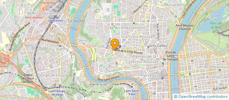 localisation de l'entreprise VB CONSEIL à LYON