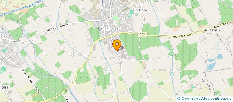 localisation de l'entreprise VB CONSEILS  LANSARGUES