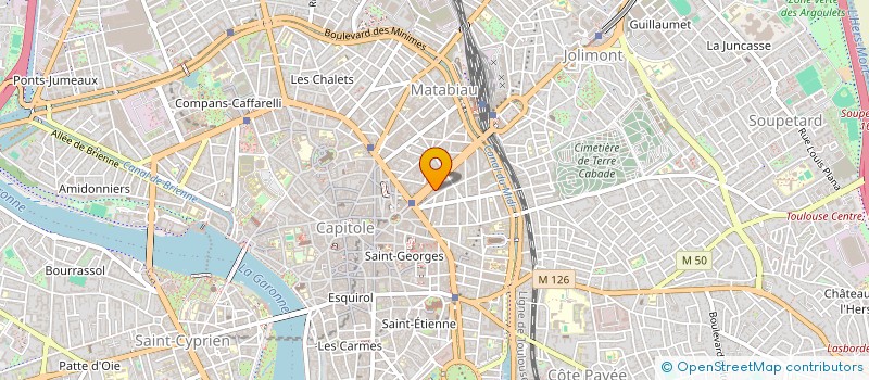 localisation de l'entreprise VB.CORP  TOULOUSE