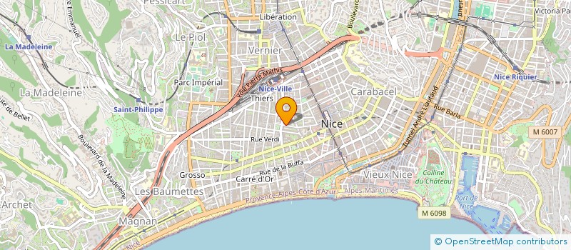 localisation de l'entreprise VB EXPERTISES ET COPROPRIETE à NICE