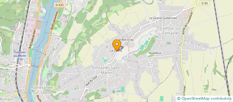 localisation de l'entreprise VB FINANCEMENT à FONTAINES-SAINT-MARTIN
