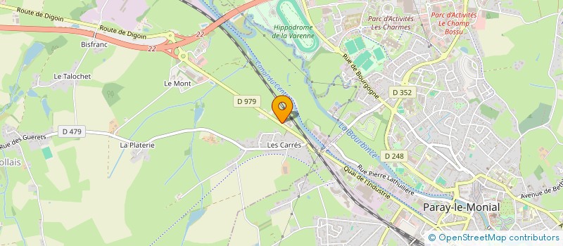 localisation de l'entreprise VB HOLDING  VITRY-EN-CHAROLLAIS