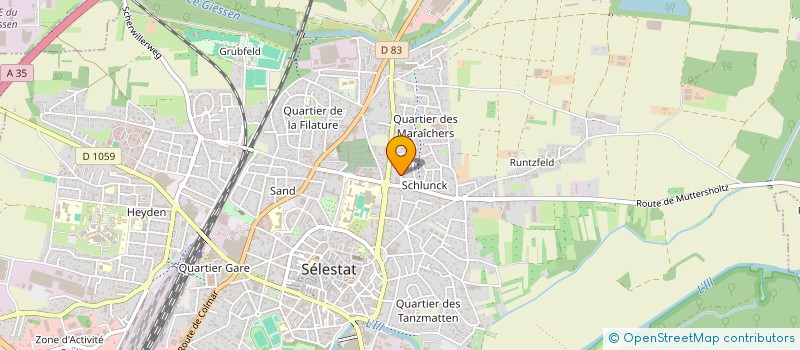 localisation de l'entreprise VB HORIZONS  HILSENHEIM