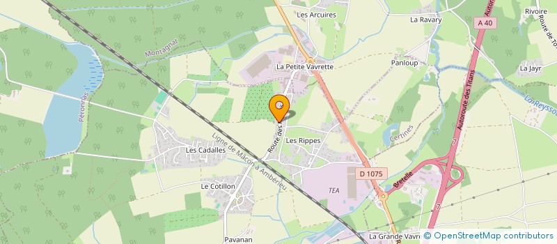 localisation de l'entreprise VB IMMOBILIER à CERTINES