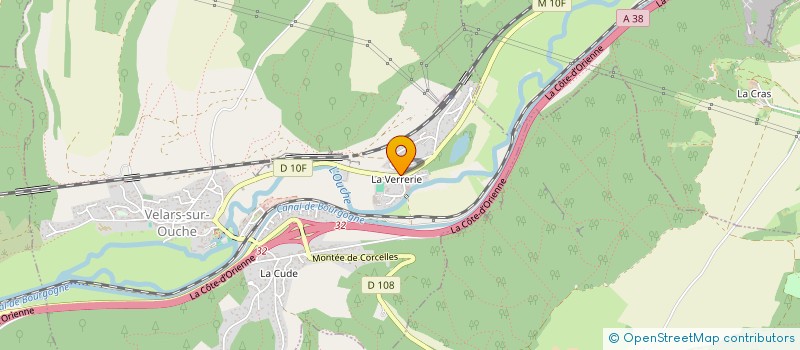 localisation de l'entreprise VB INVEST-IMMO  VELARS-SUR-OUCHE