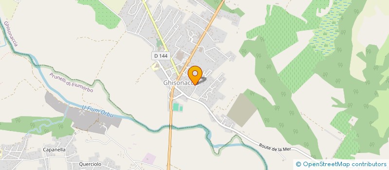 localisation de l'entreprise VB INVESTISSEMENTS à GHISONACCIA