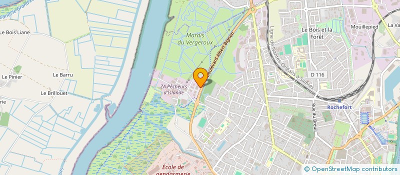 localisation de l'entreprise VB LIFE  ROCHEFORT