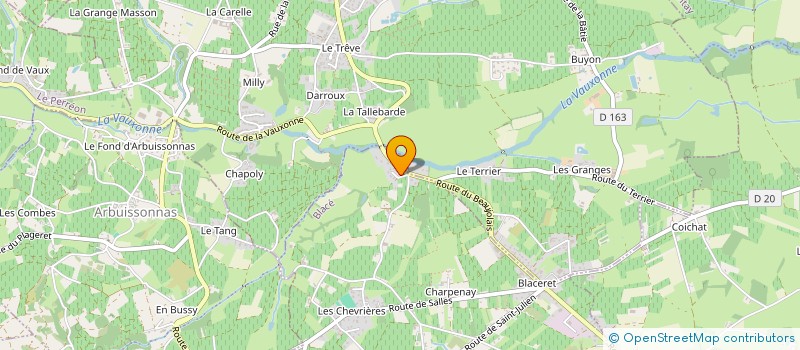 localisation de l'entreprise VB LOICIA  BLACE