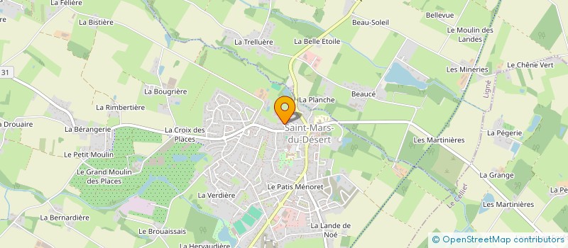 localisation de l'entreprise VB & MB INVEST  SAINT-MARS-DU-DESERT