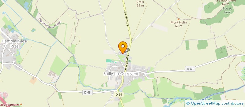 localisation de l'entreprise VB-MS  SAILLY-EN-OSTREVENT