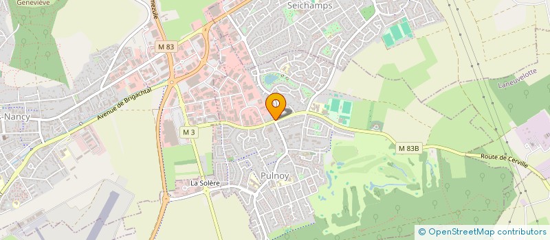 localisation de l'entreprise VB PATRIMOINE  PULNOY