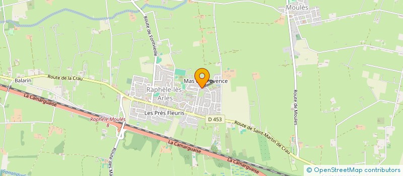 localisation de l'entreprise VB POSE 13  ARLES