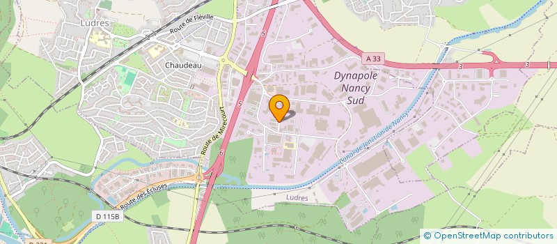 localisation de l'entreprise VB PREVENTION  LUDRES