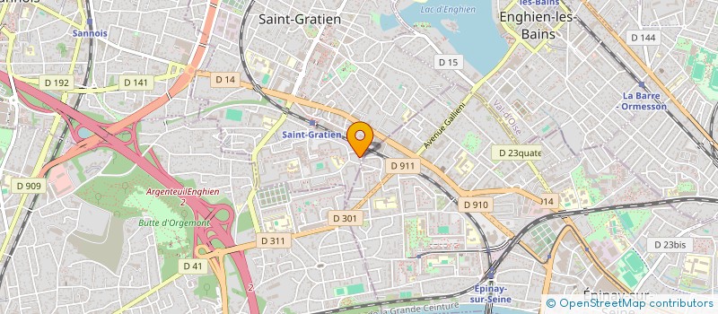 localisation de l'entreprise VB RACE 75  SAINT-GRATIEN