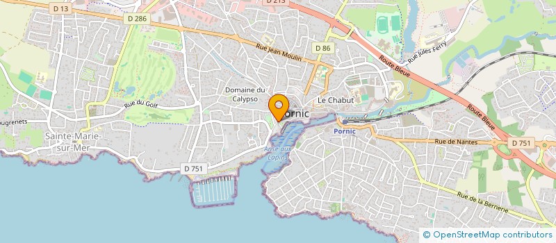 localisation de l'entreprise VB RAVALEMENT à PORNIC