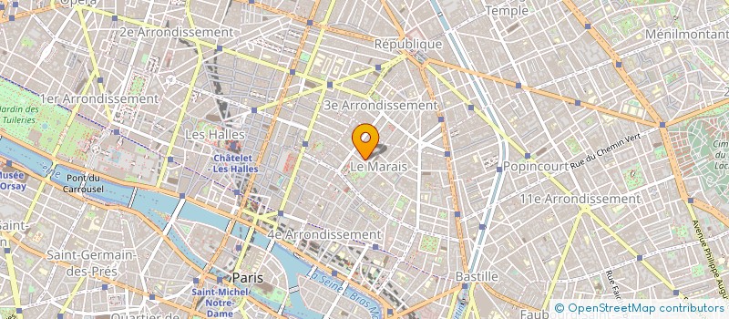 localisation de l'entreprise VB SORENSON à PARIS
