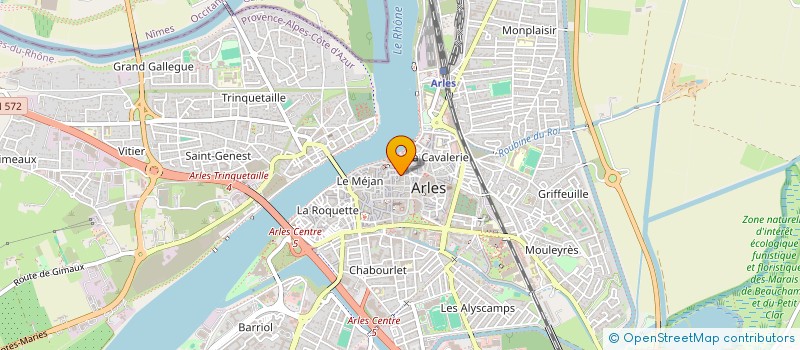 localisation de l'entreprise VB STUDIO LIFESTYLE à ARLES