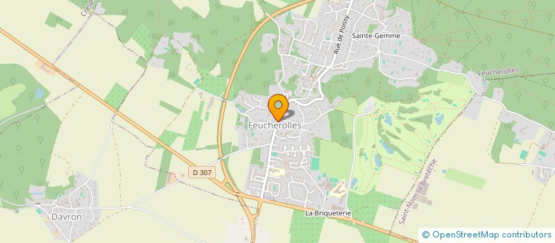 localisation de l'entreprise VB VENTURES  FEUCHEROLLES