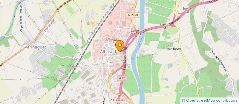 localisation de l'entreprise VB2B  MONTAUBAN