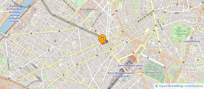 localisation de l'entreprise VBA 2000  PARIS