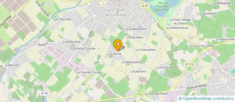 localisation de l'entreprise VBA  SAINT-JULIEN-DE-CONCELLES