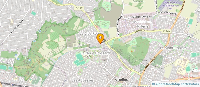 localisation de l'entreprise VBA CONSEIL SI  CHELLES