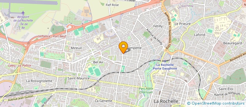 localisation de l'entreprise VBAT à LA ROCHELLE