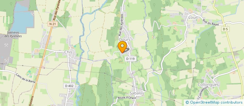 localisation de l'entreprise VBB BOX  DOURS