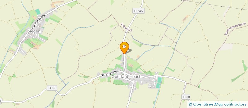 localisation de l'entreprise VBC-HL  OBERLAUTERBACH