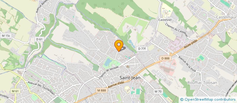localisation de l'entreprise VBCS à SAINT-JEAN