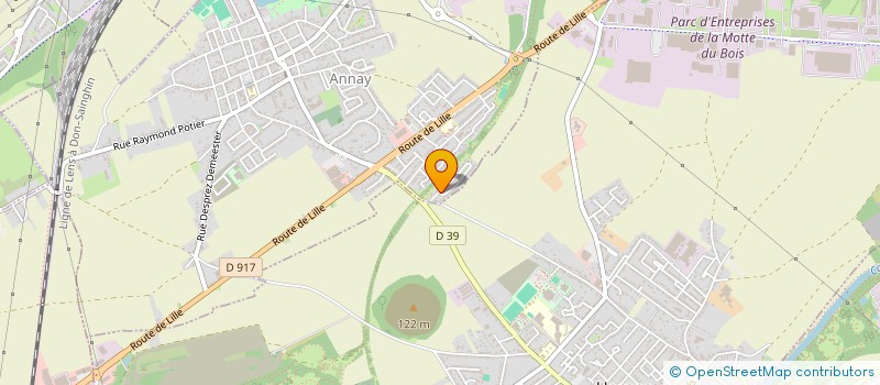 localisation de l'entreprise VBD  ANNAY