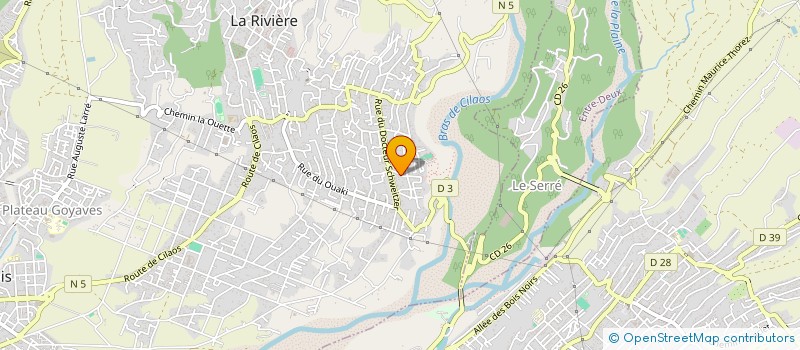 localisation de l'entreprise VBG à SAINT-LOUIS
