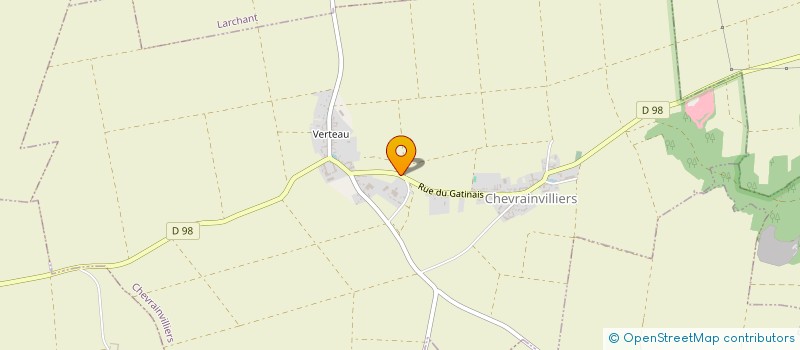 localisation de l'entreprise VBG  CHEVRAINVILLIERS