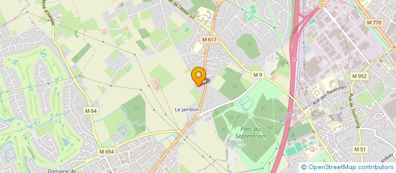 localisation de l'entreprise VBG HOLDING  BONDUES