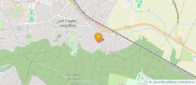 localisation de l'entreprise VBHR à LES CLAYES-SOUS-BOIS