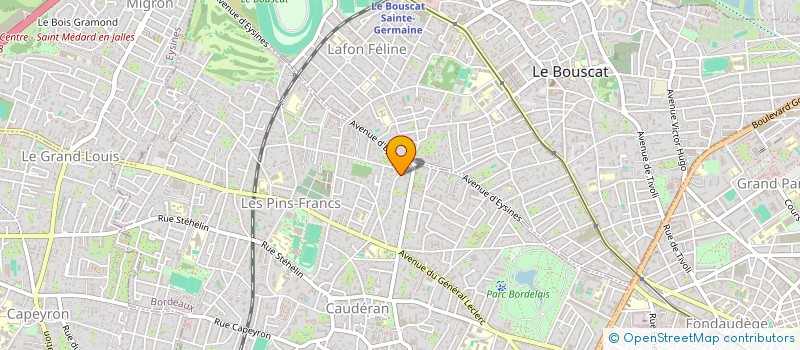 localisation de l'entreprise VBHSA  BORDEAUX