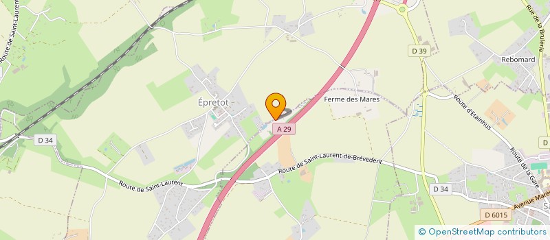 localisation de l'entreprise VBJG INVEST  SAINT-AUBIN-ROUTOT