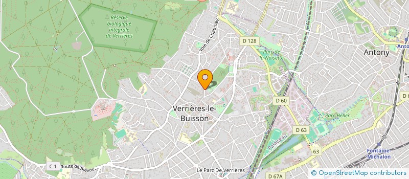 localisation de l'entreprise VBJLV à VERRIERES-LE-BUISSON