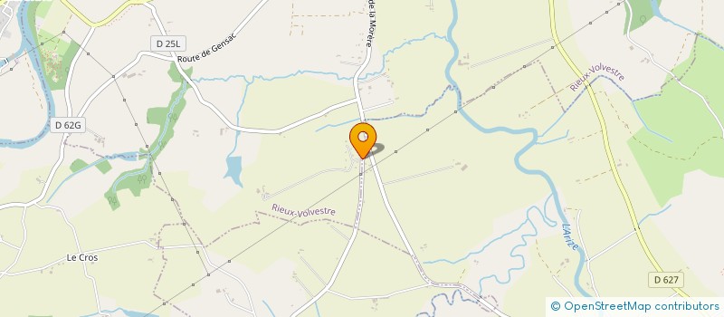 localisation de l'entreprise VBLG  RIEUX-VOLVESTRE