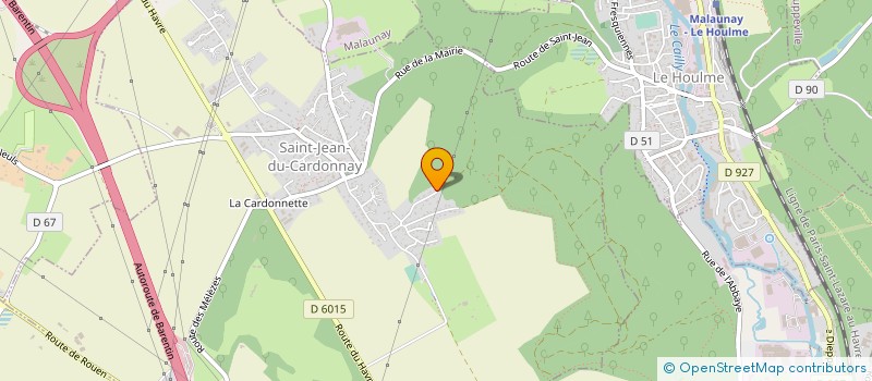 localisation de l'entreprise VBLHI  SAINT-JEAN-DU-CARDONNAY