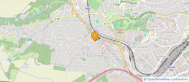 localisation de l'entreprise VBLINK à IGNY