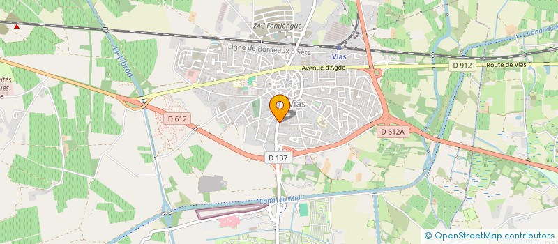 localisation de l'entreprise VBLM  VIAS