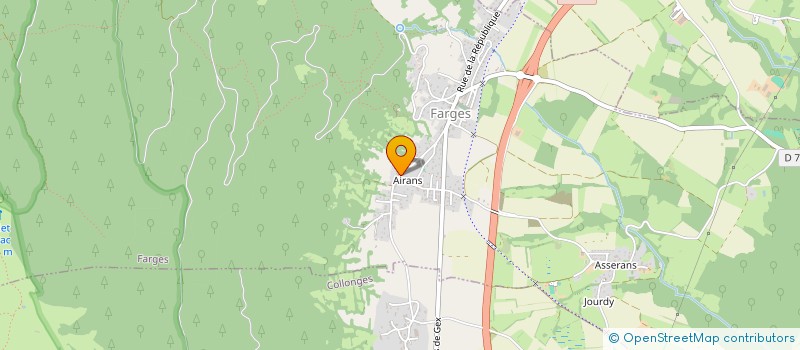 localisation de l'entreprise VBM à FARGES