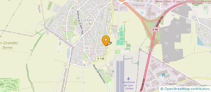 localisation de l'entreprise VBM CONSULTANTS à CORBAS