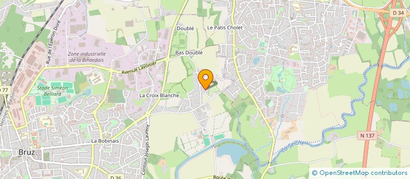 localisation de l'entreprise VBM INVEST  BRUZ