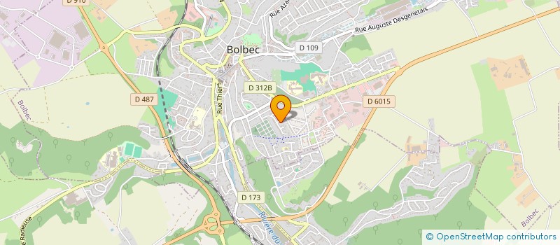 localisation de l'entreprise VBMB à BOLBEC